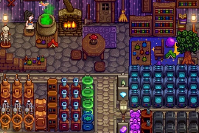 《星露谷物语》常用灯饰结束