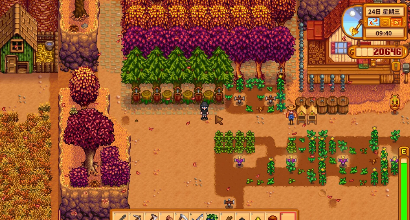 《星露谷物语》小树林建造方法