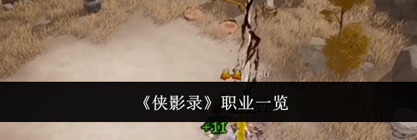 《侠影录》职业一览