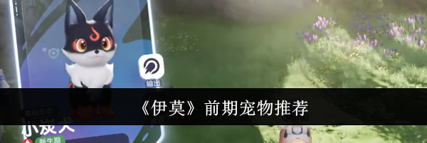 《伊莫》前期宠物推荐
