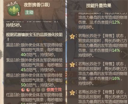 这城有良田梅长苏加点培养攻略