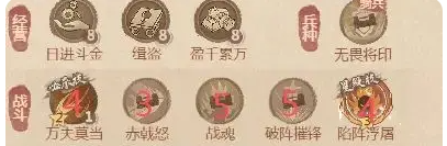 《这城有良田》武者僚属技能升星建议