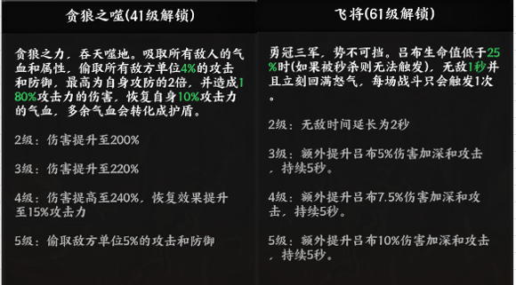 《征服与荣耀》马中赤兔吕布技能介绍