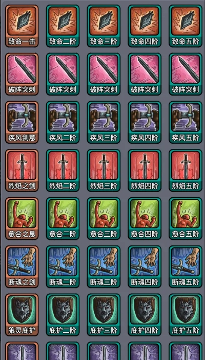 《斩龙大剑》技能简单讲解攻略