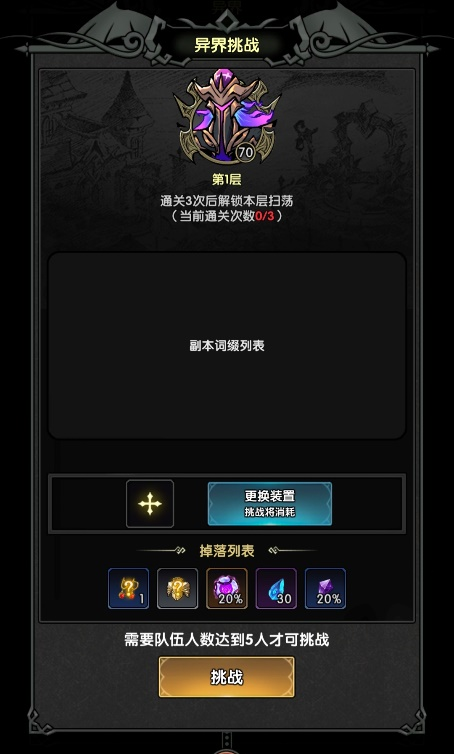 《重生之最强输出》装备部位腐化系统介绍