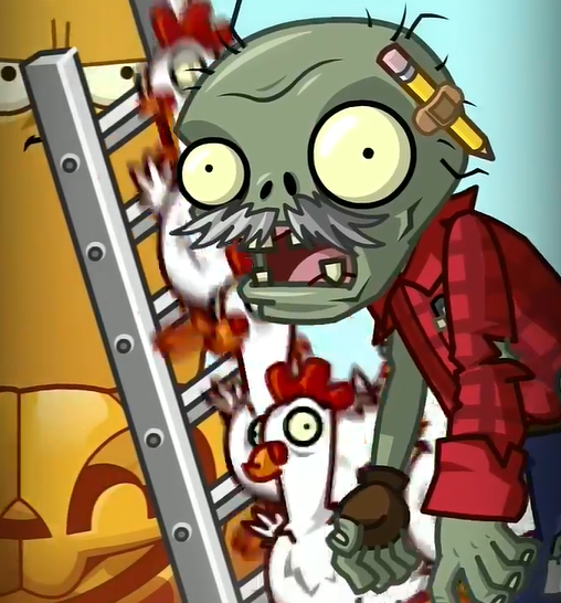 《植物大战僵尸2》梯子僵尸登场