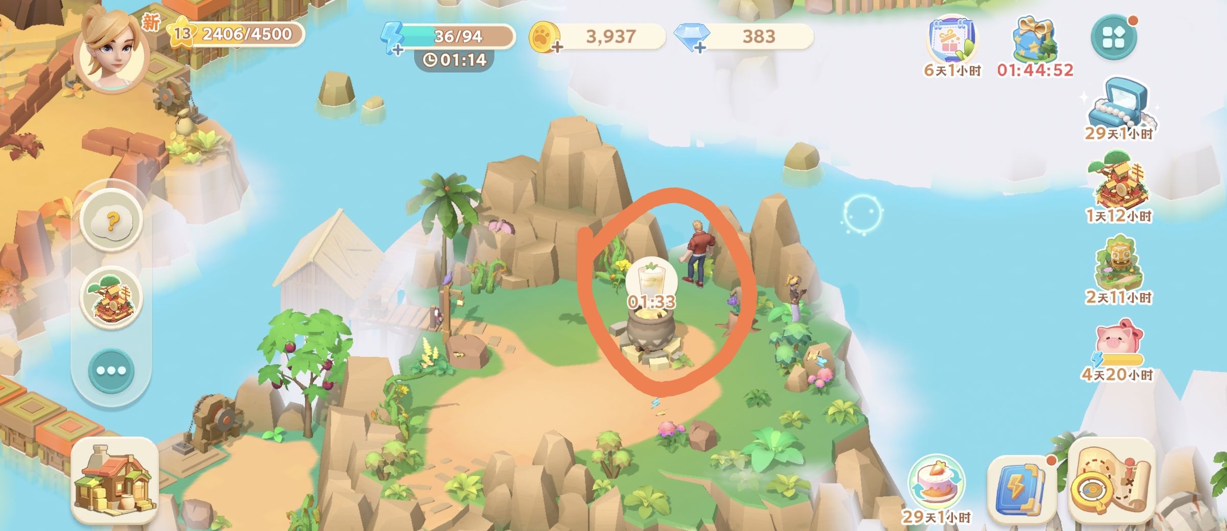 《珍珠海大冒险》第一章主线地图彩蛋位置分享