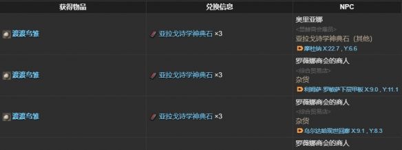 《最终幻想14：水晶世界》渡渡鸟雏宠物获得方法