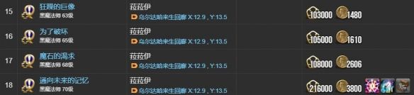 《最终幻想14：水晶世界》黑魔法师职业任务攻略