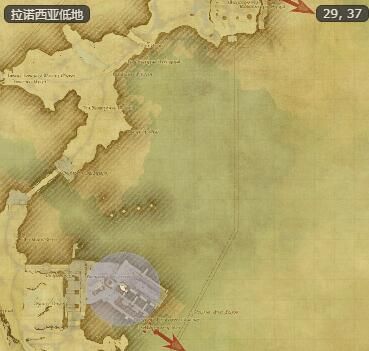 《最终幻想14：水晶世界》酿酒师灯塔钓场位置介绍