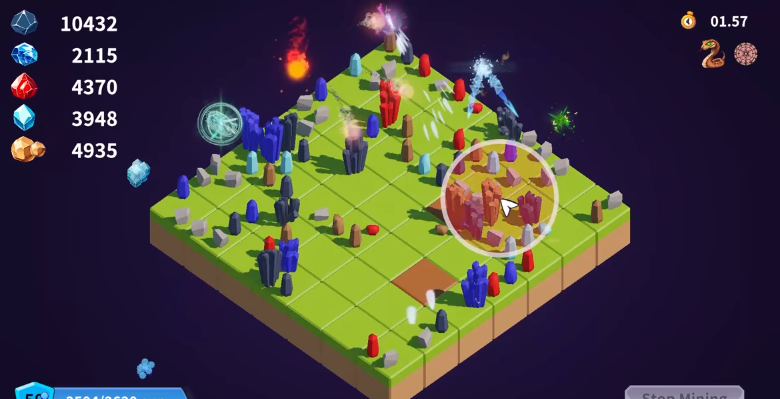 《Mining Wizards》demo