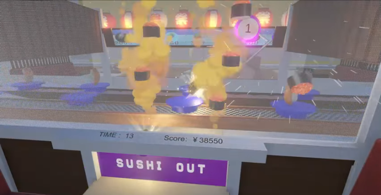 《SUSHI Crane》demo