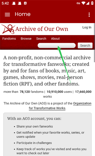 Ao3镜像链接入口
