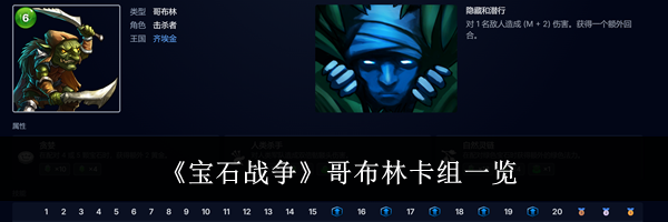 《宝石战争》哥布林卡组一览