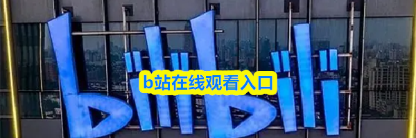b站在线观看入口