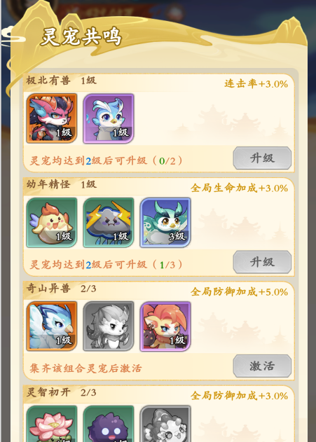 《潮英雄》灵宠系统介绍