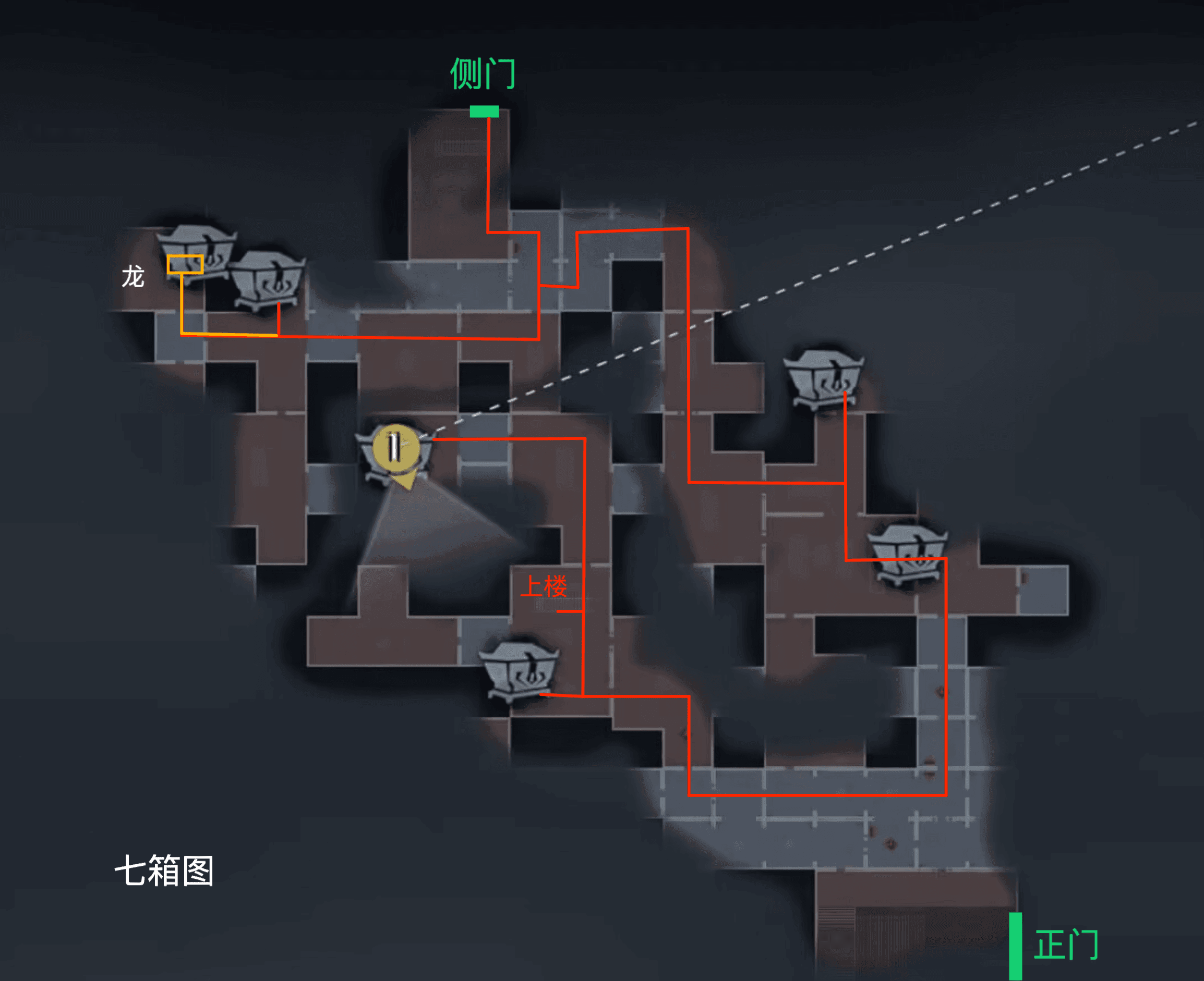 超自然行动组精绝古城极限▌型全地图小抄