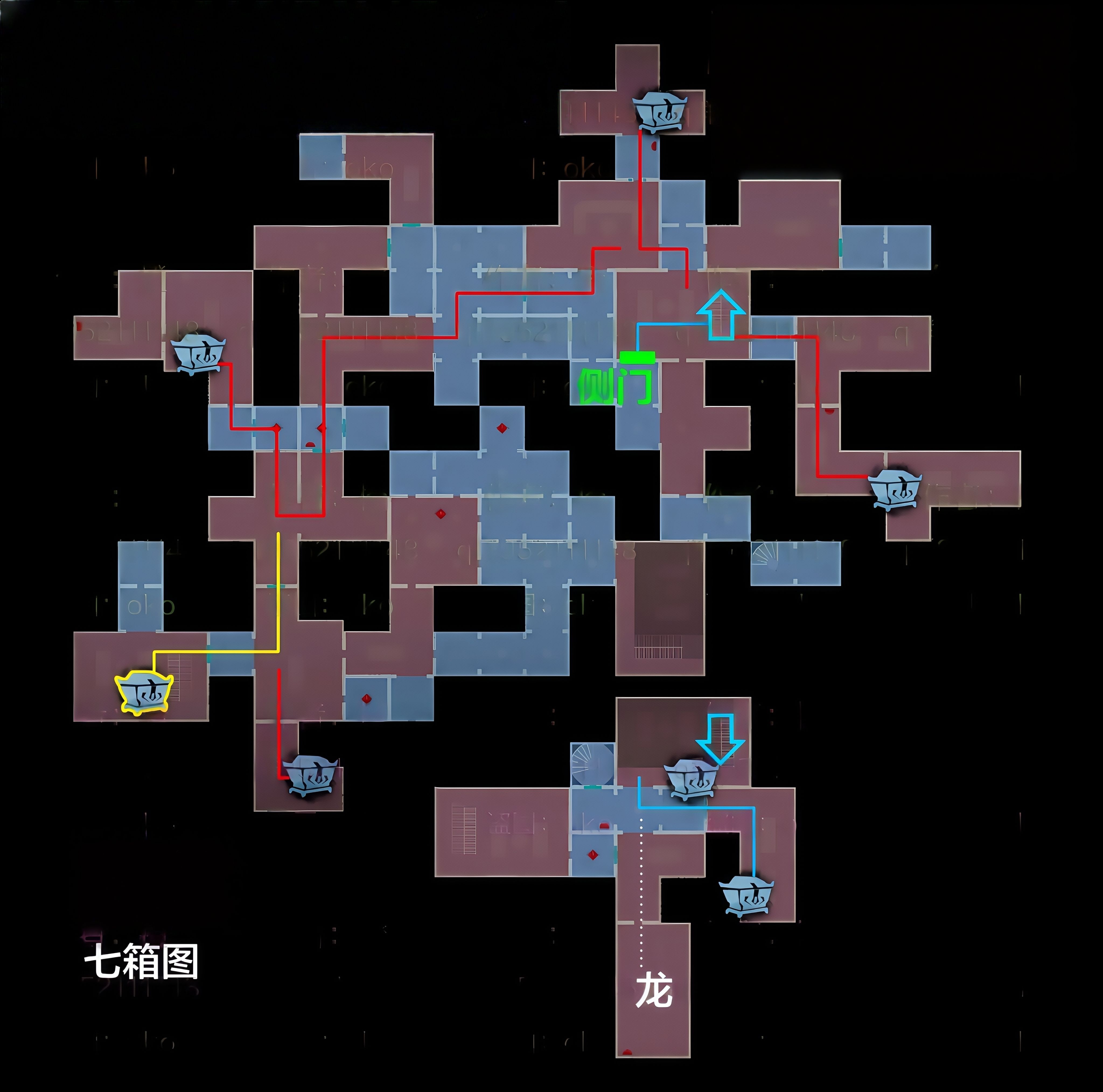 超自然行动组精绝古城极限▃型全地图小抄