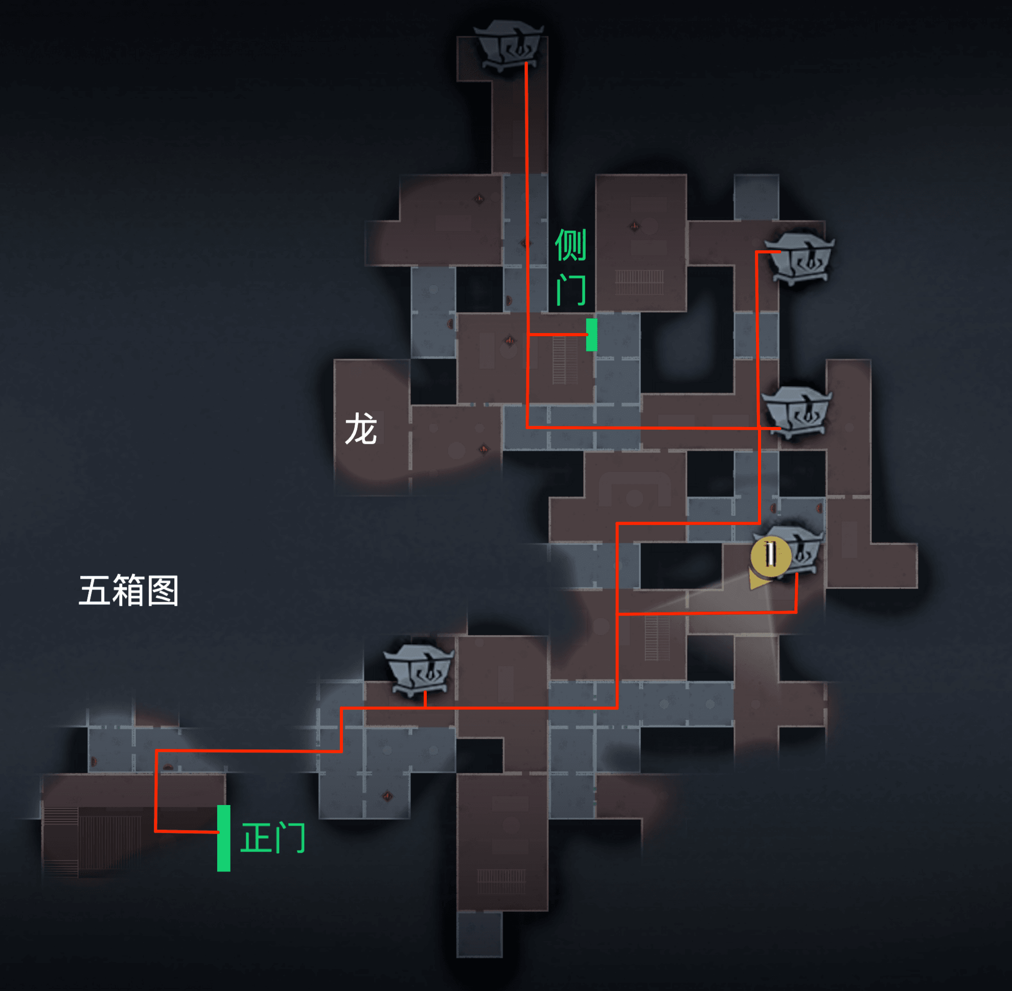 超自然行动组精绝古城极限▃型全地图小抄