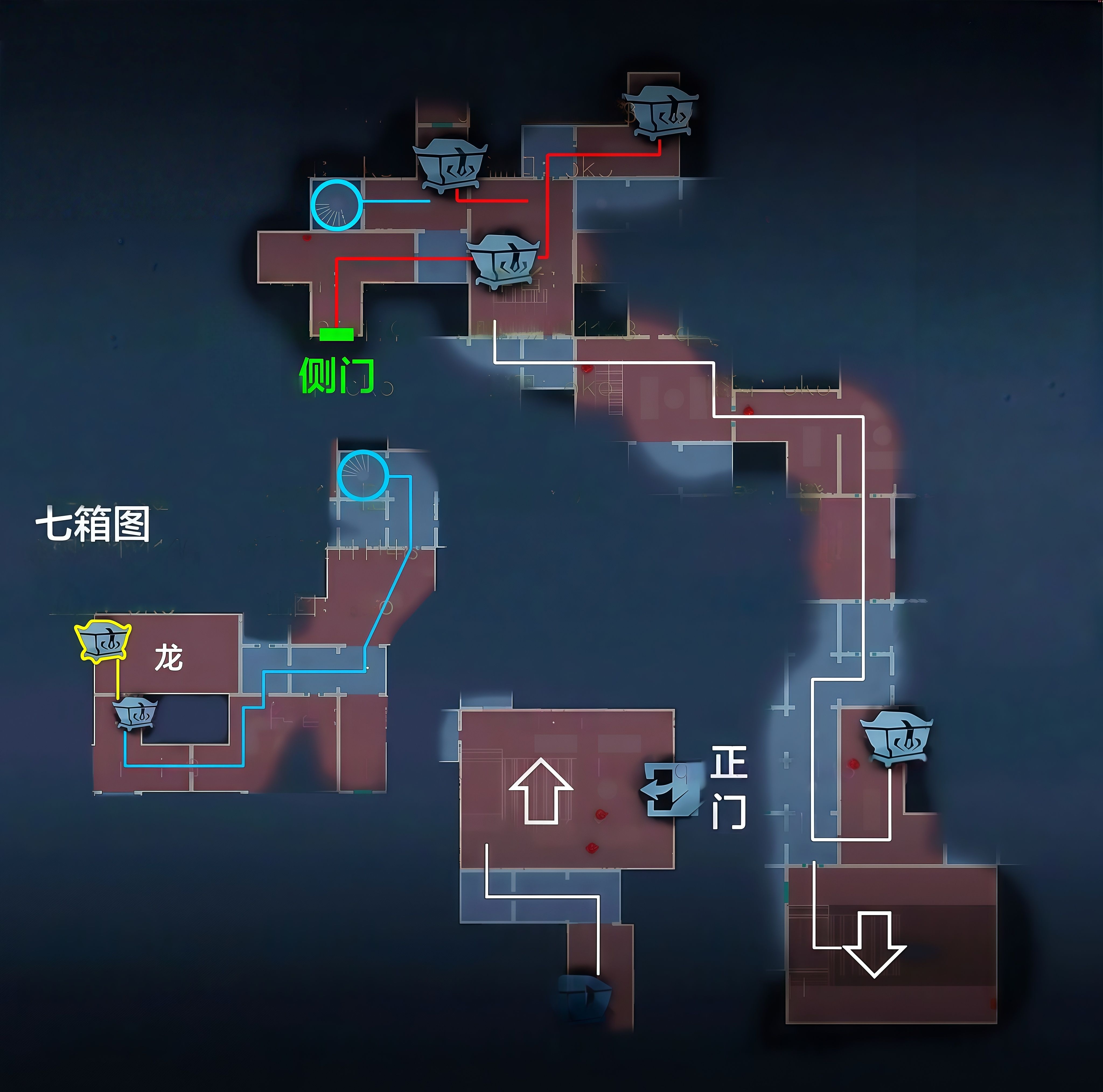 超自然行动组精绝古城极限┳型全地图小抄