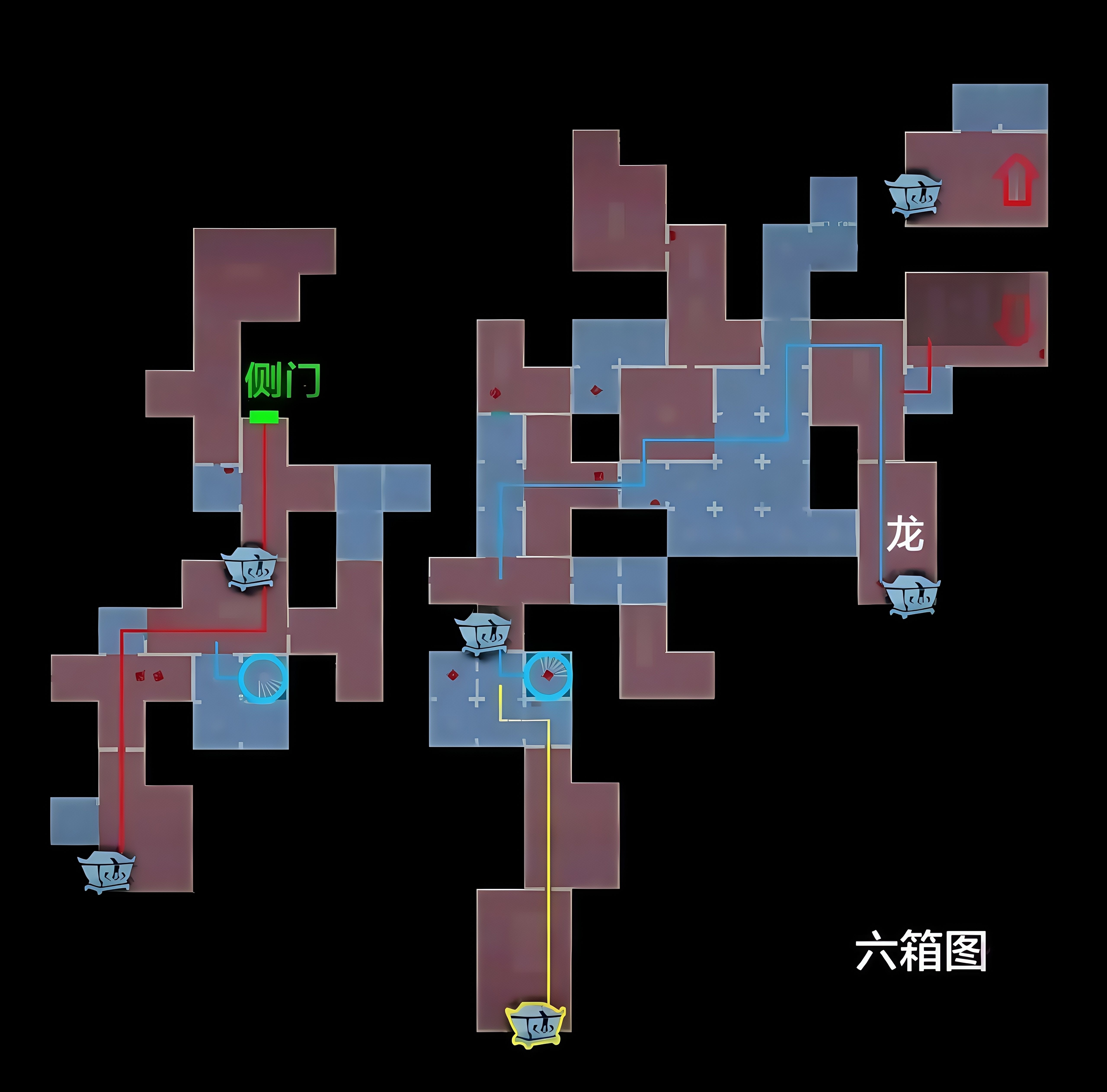 超自然行动组精绝古城极限┣型全地图小抄