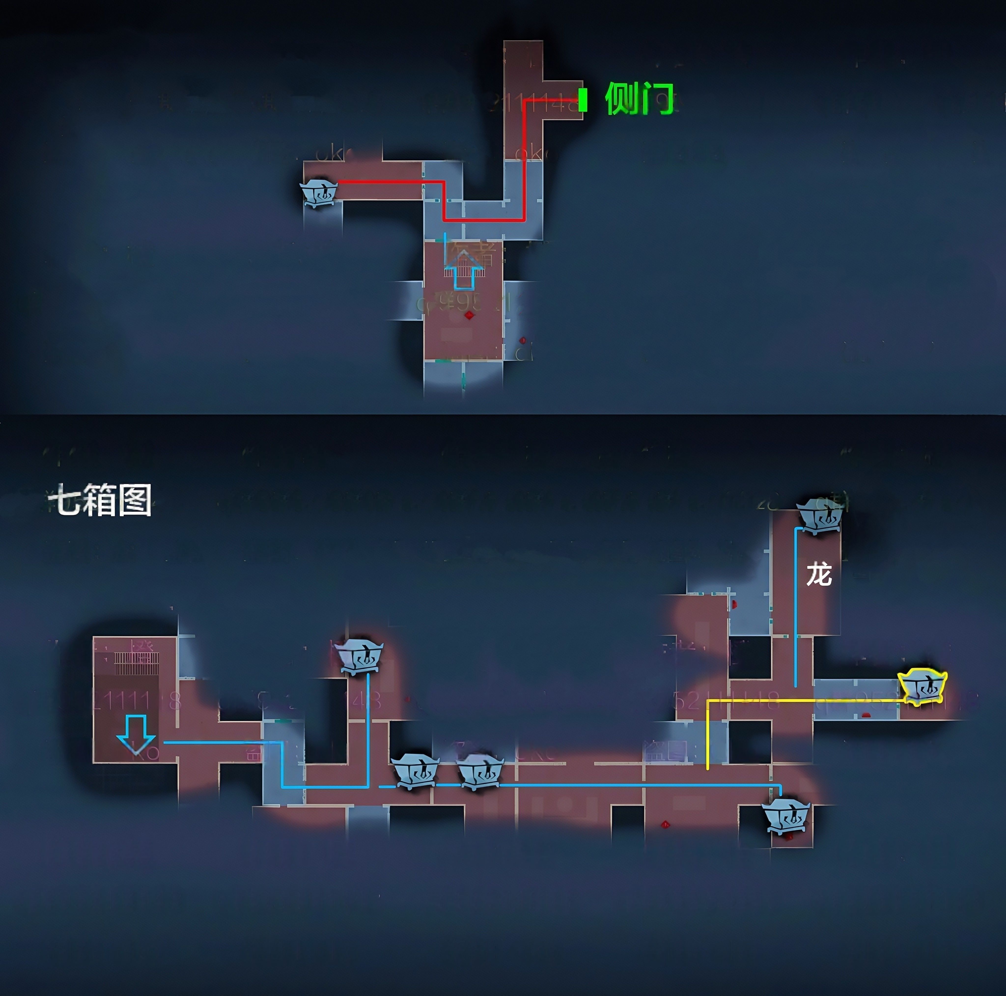 超自然行动组精绝古城极限┣型全地图小抄