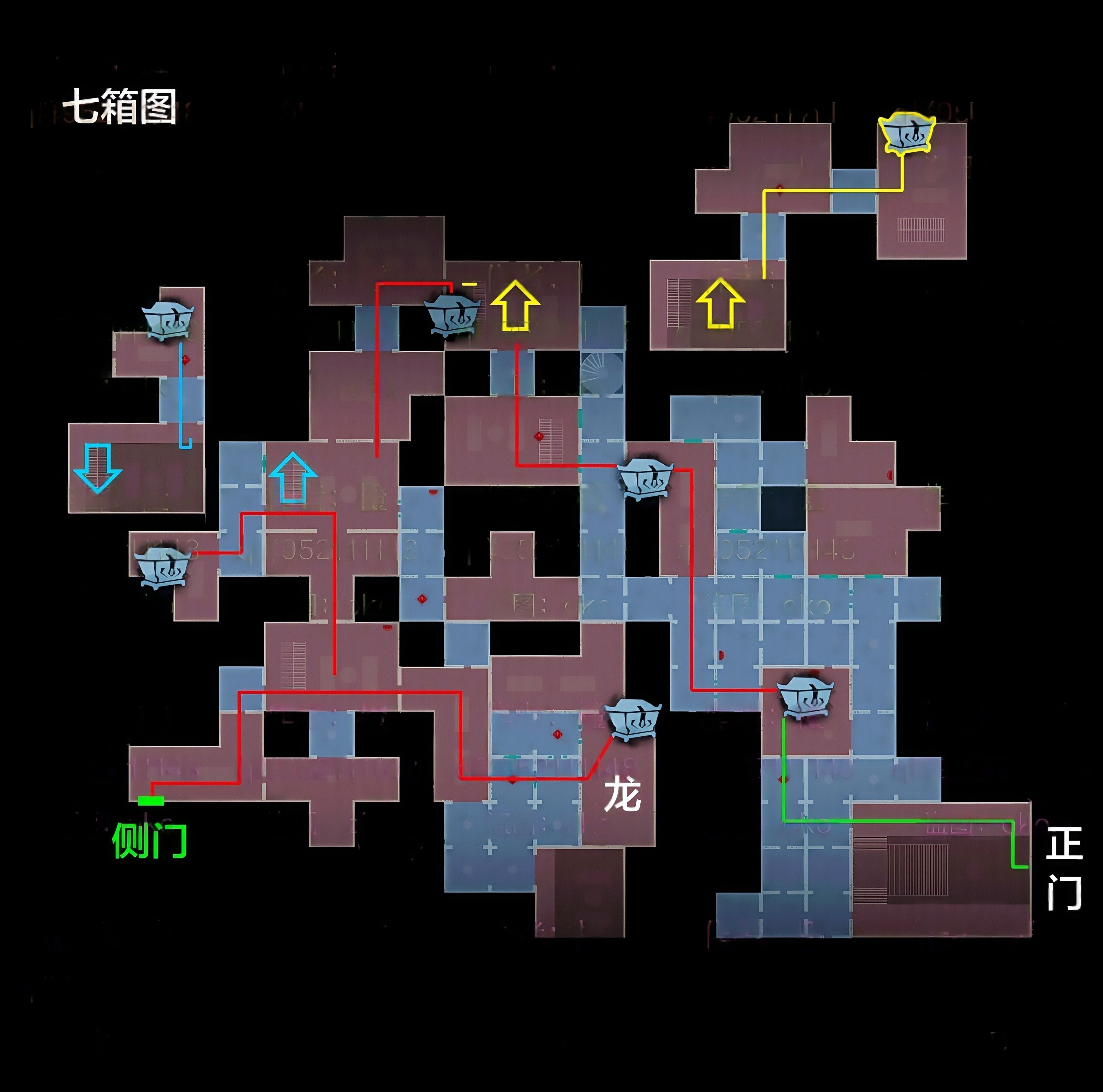 超自然行动组精绝古城极限┛型全地图小抄