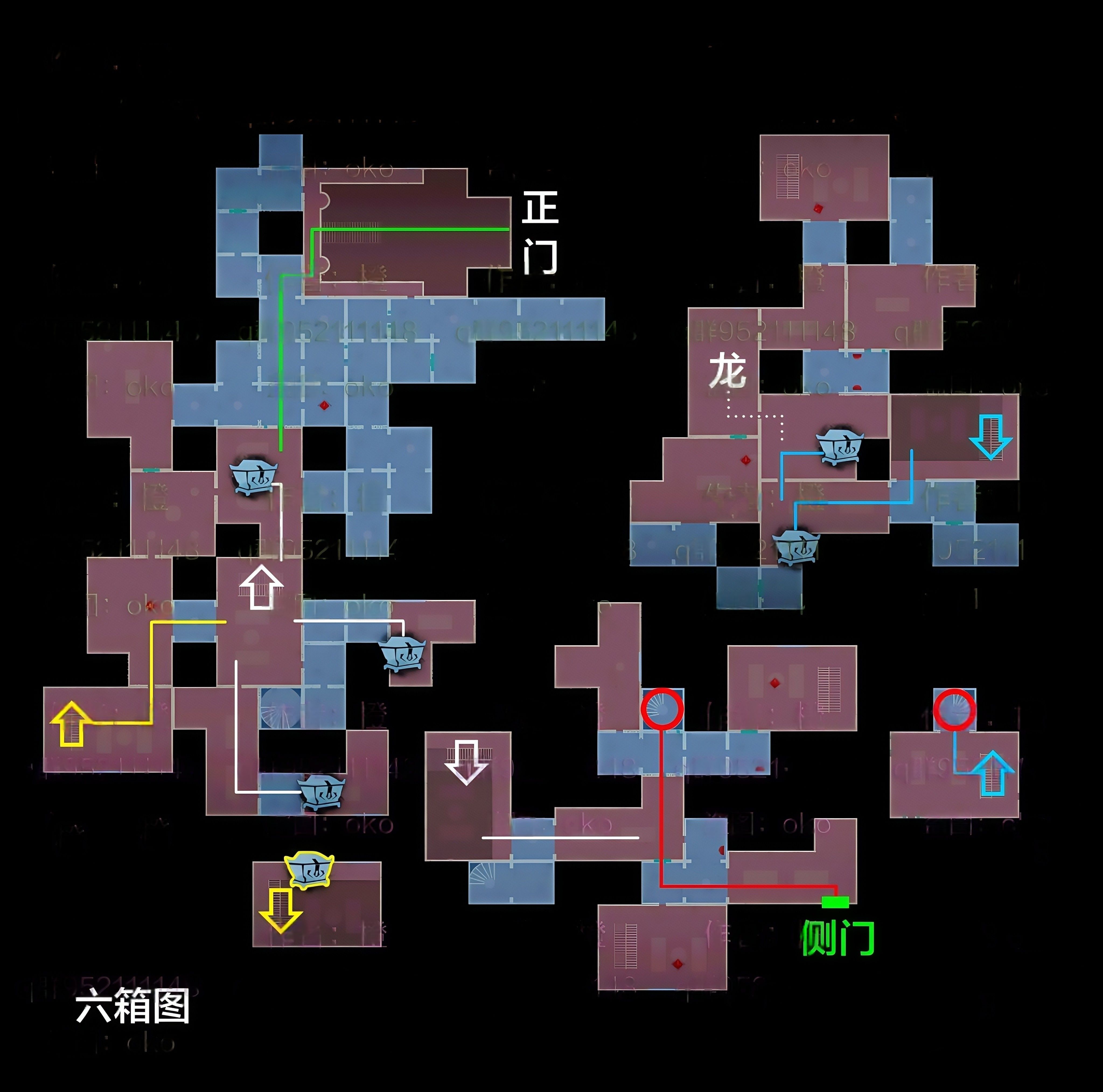 超自然行动组精绝古城极限┛型全地图小抄