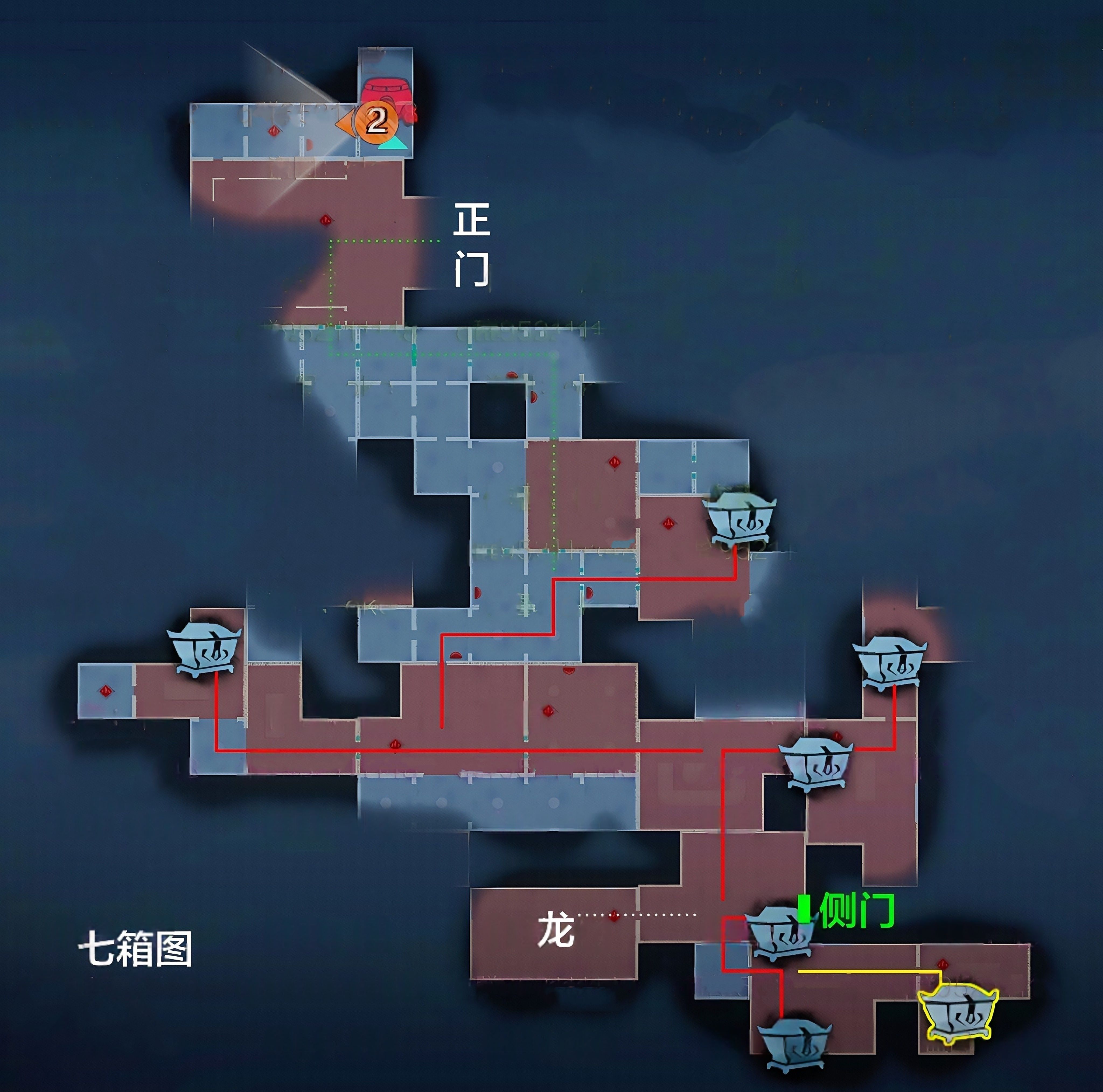 超自然行动组精绝古城极限┛型全地图小抄