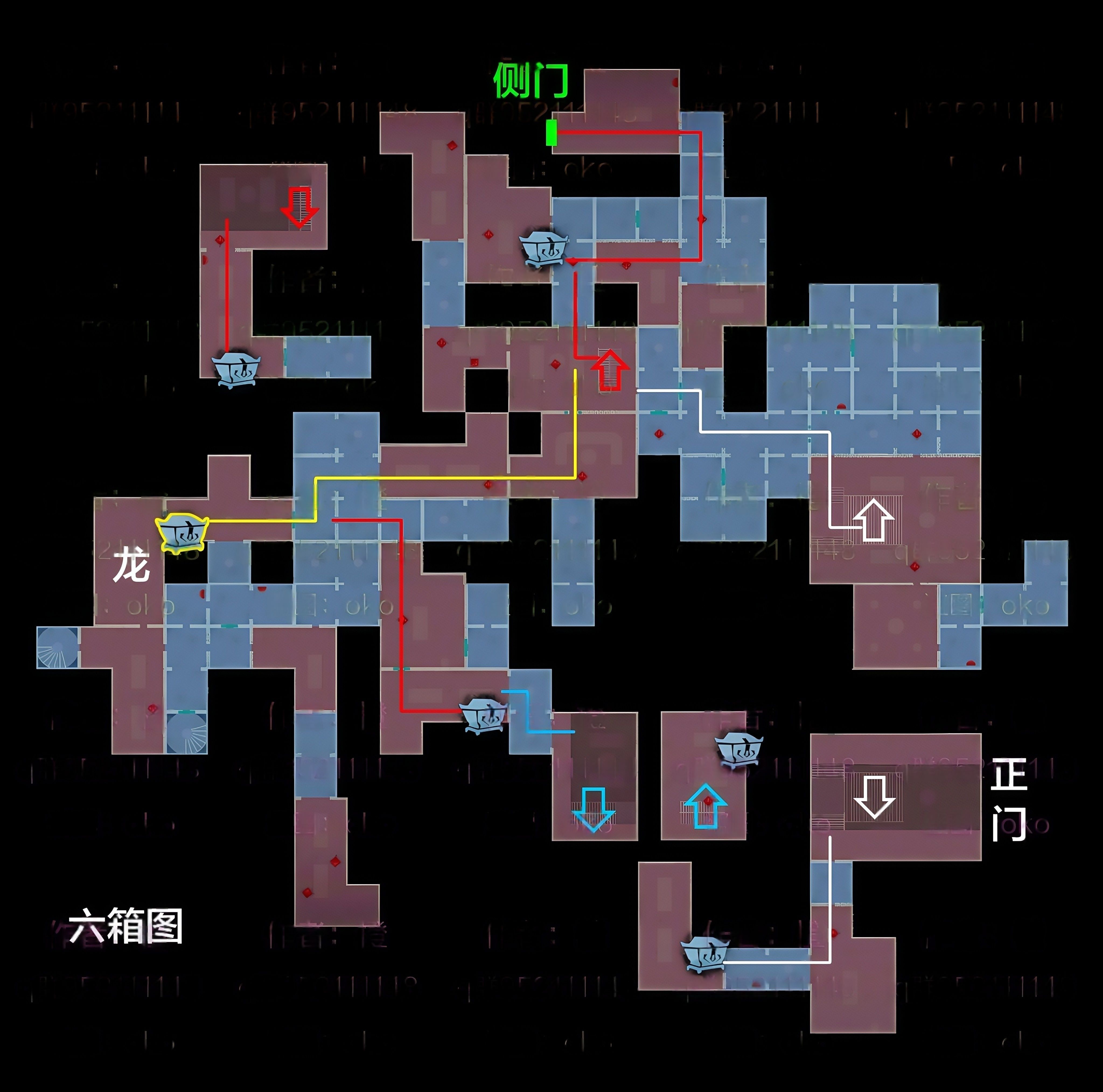 超自然行动组精绝古城极限┛型全地图小抄