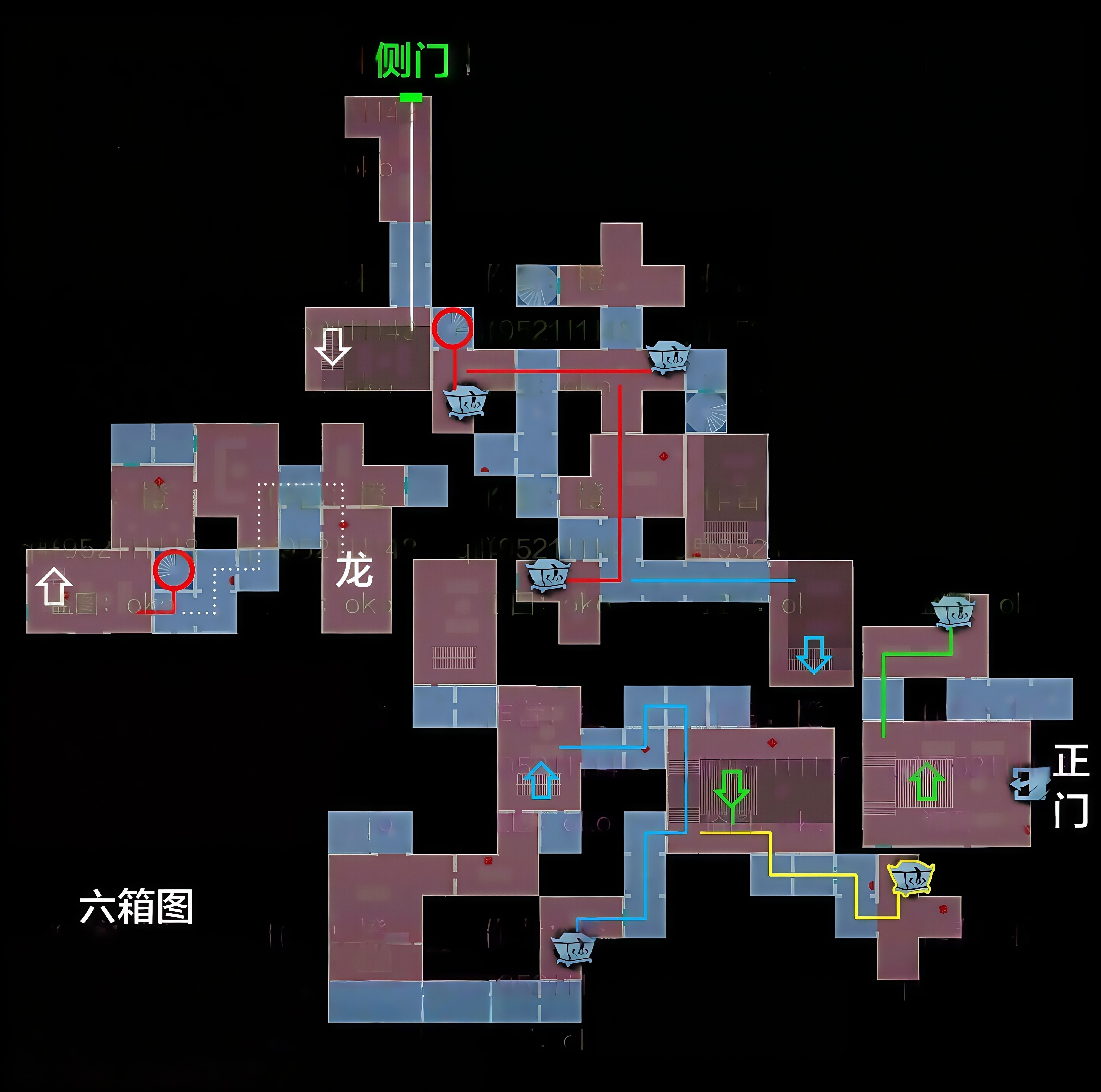 超自然行动组精绝古城极限┓型全地图小抄