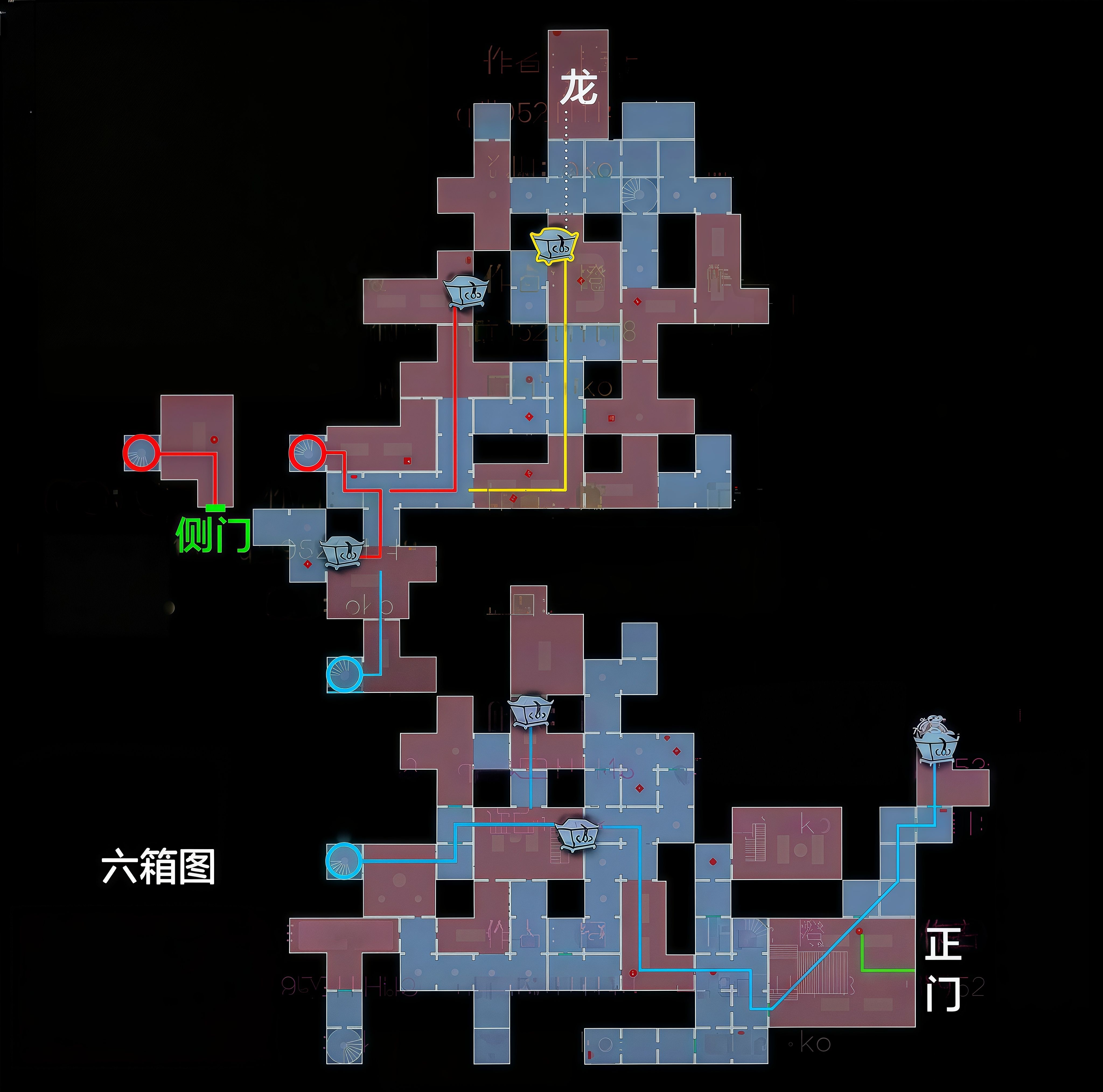 超自然行动组精绝古城极限┓型全地图小抄