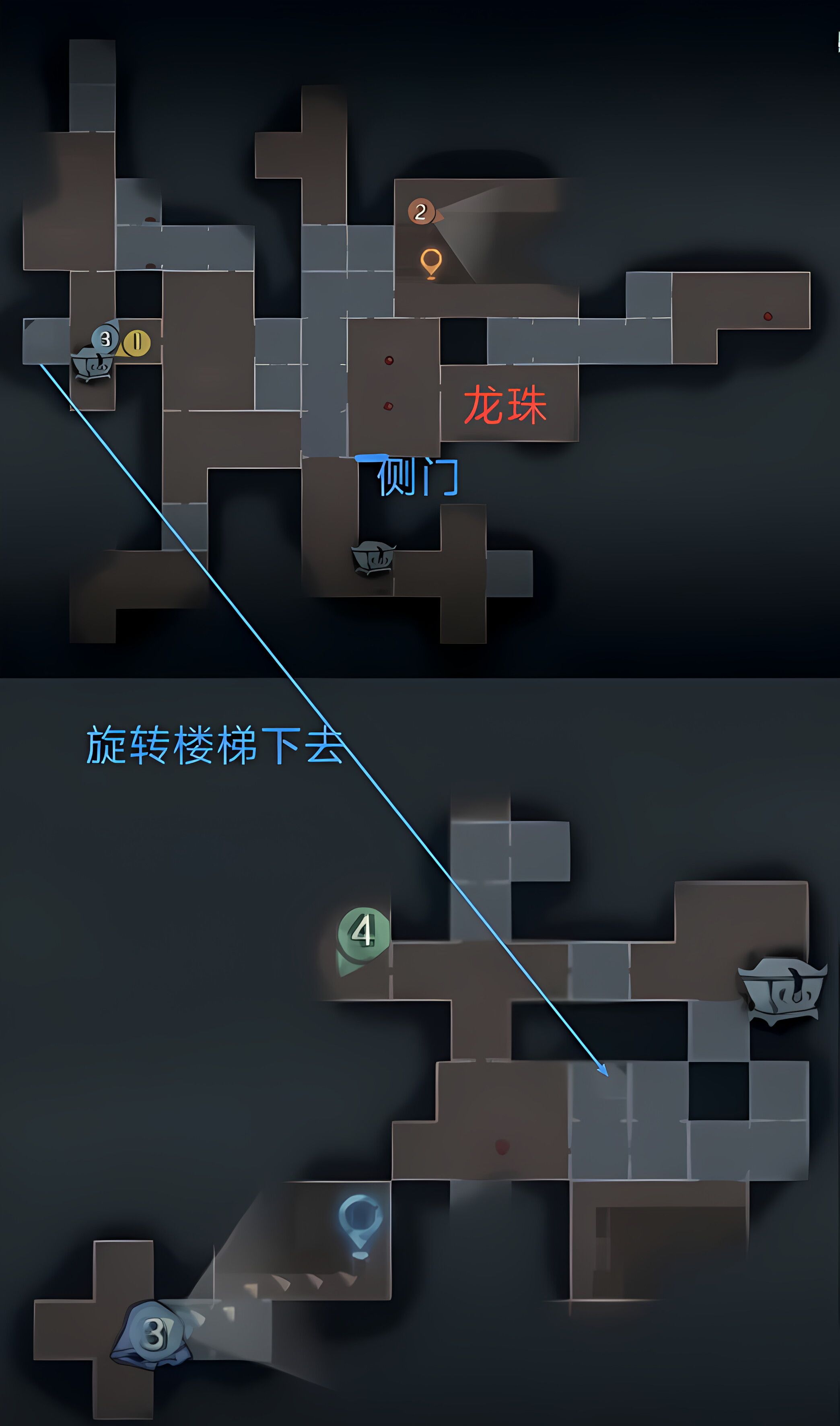 超自然行动组精绝古城困难▍型地图小抄