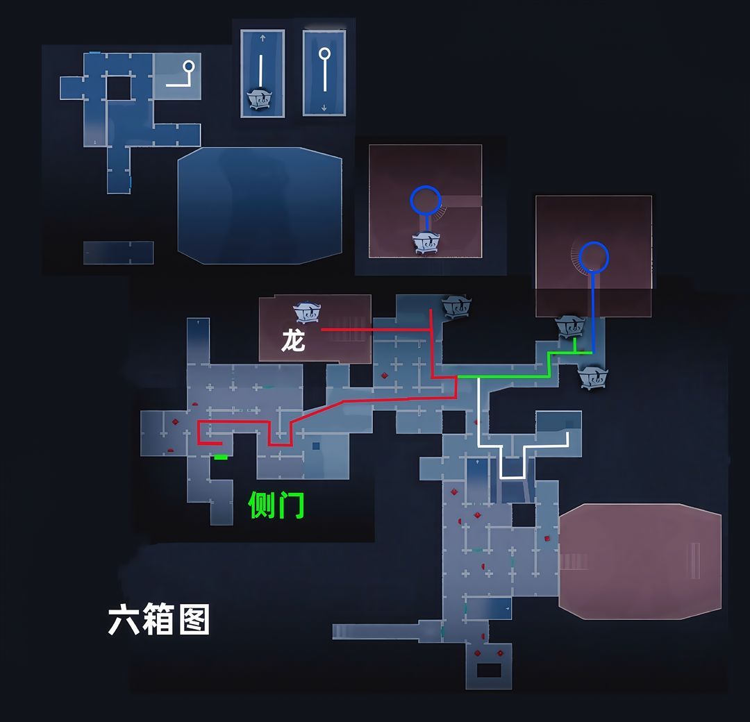 超自然行动组昆仑秘境极限侧门在【下】全地图小抄