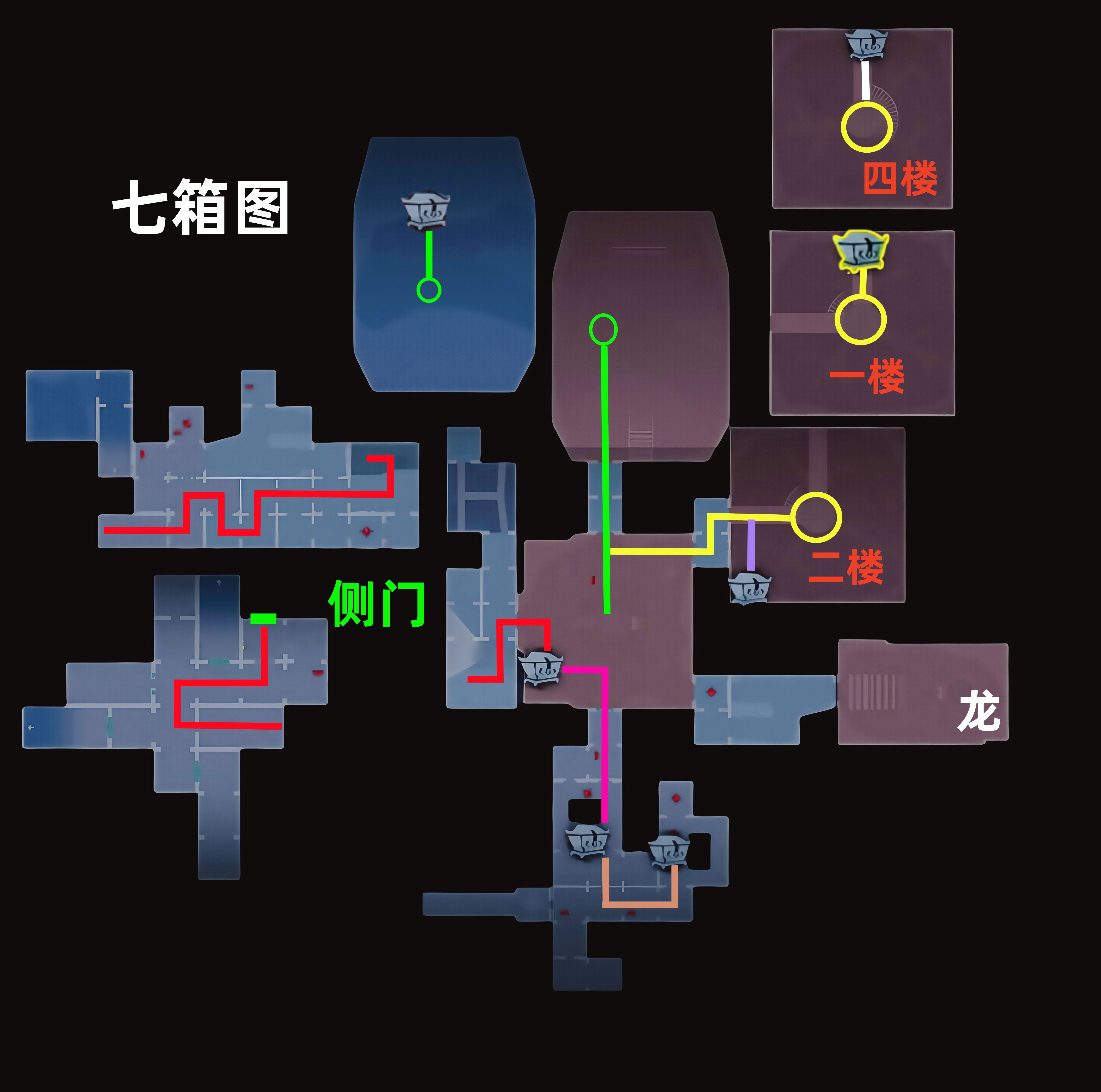 超自然行动组昆仑秘境极限全地图小抄