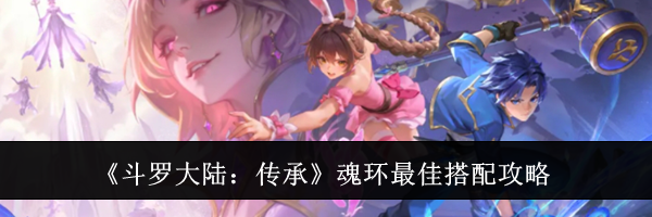 《斗罗大陆:传承》魂环最佳搭配攻略