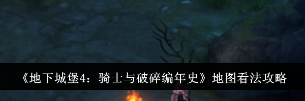 《地下城堡4：骑士与破碎编年史》地图看法攻略
