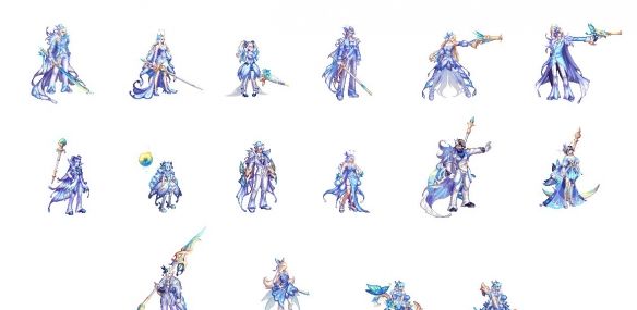《地下城与勇士：起源》幻梦蝶舞通行券武器外观一览