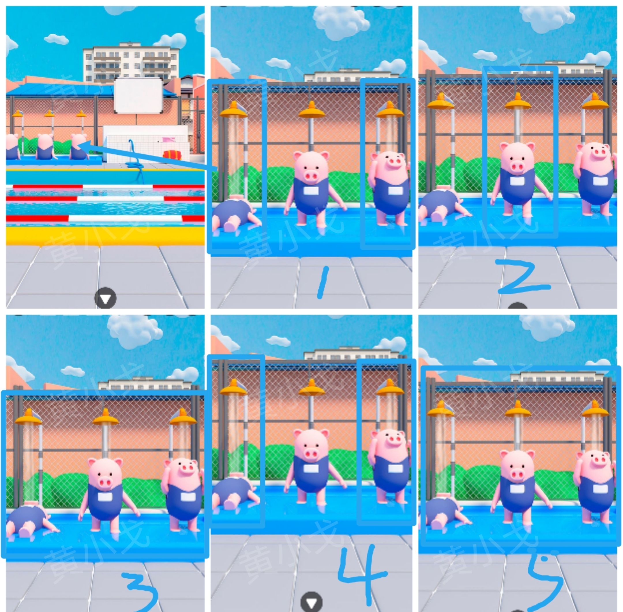 Escape Room：After School Pool（放学后的泳池）攻略（一）