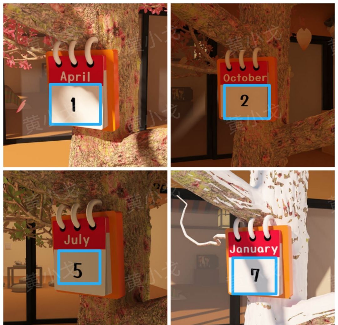 《Escape Room》流转的四季图文攻略（二）