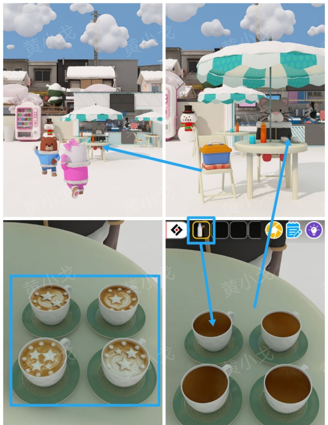 Escape Room：Snowy Park密室逃脱：雪中的公园攻略（一）