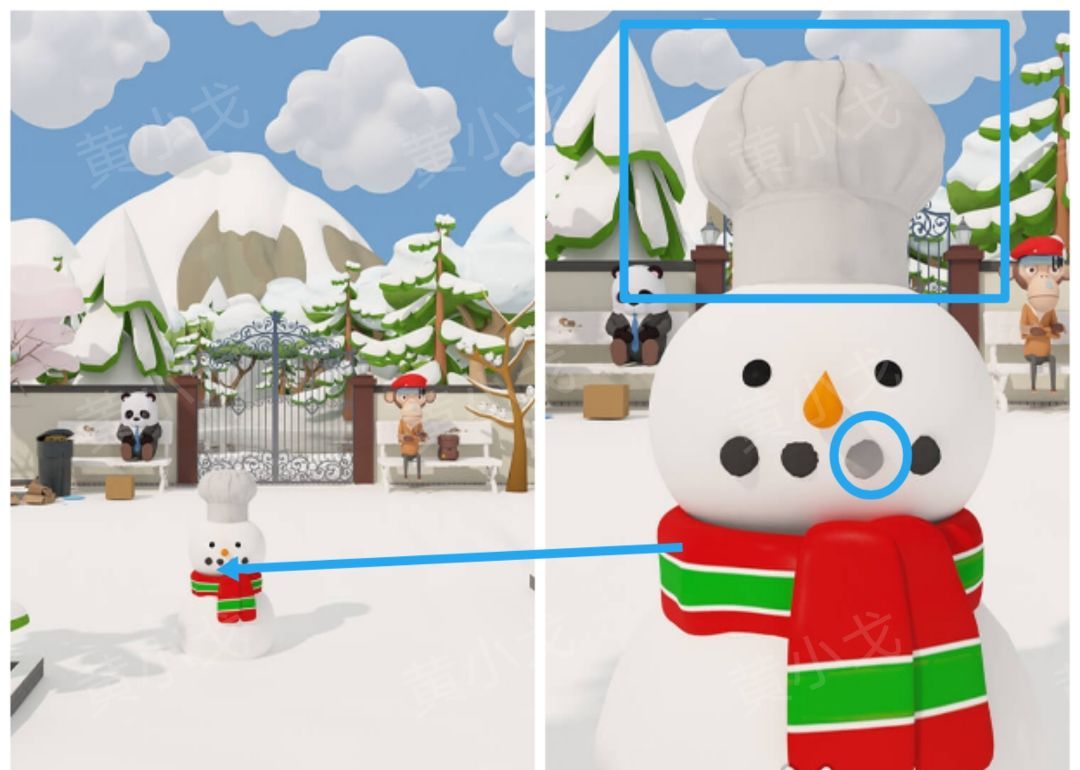 Escape Room：Snowy Park密室逃脱：雪中的公园攻略（一）