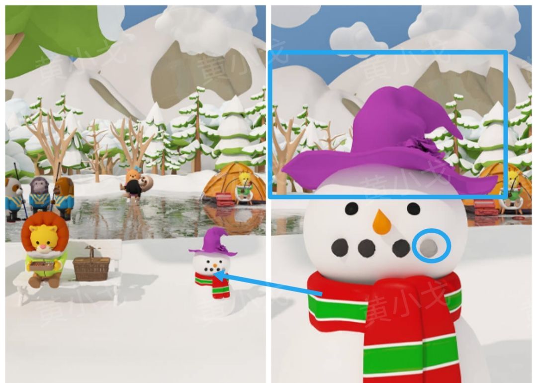 Escape Room：Snowy Park密室逃脱：雪中的公园攻略（二）