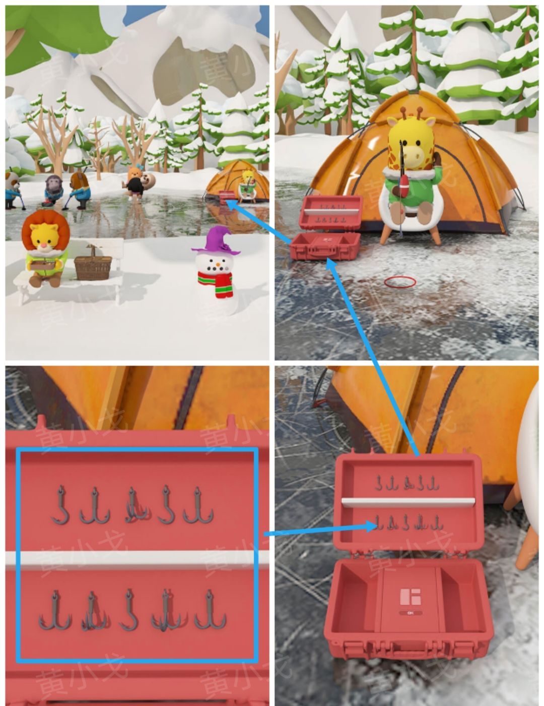 Escape Room：Snowy Park密室逃脱：雪中的公园攻略（二）