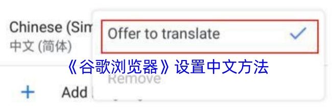 《谷歌浏览器》设置中文方法