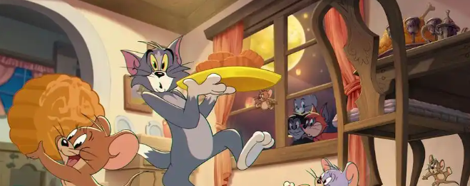 可怜的汤姆猫被股掌之间表情包gif