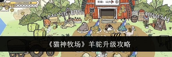 《猫神牧场》羊驼升级攻略