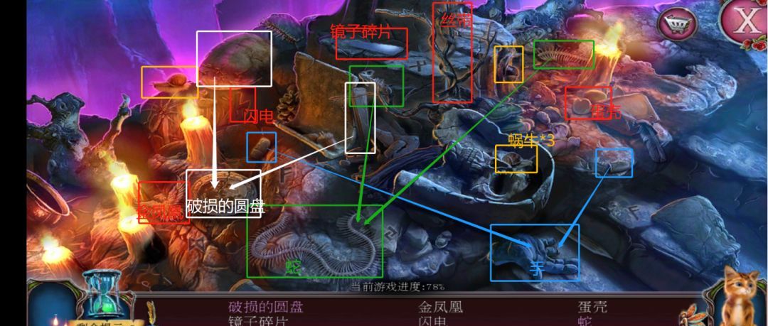 密室逃脱古堡迷城2小游戏寻物汇总