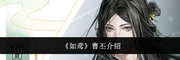 《如鸢》曹丕介绍