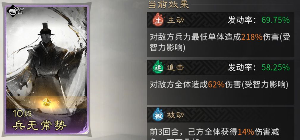 《三国：天下归心》追击灼烧队阵容推荐